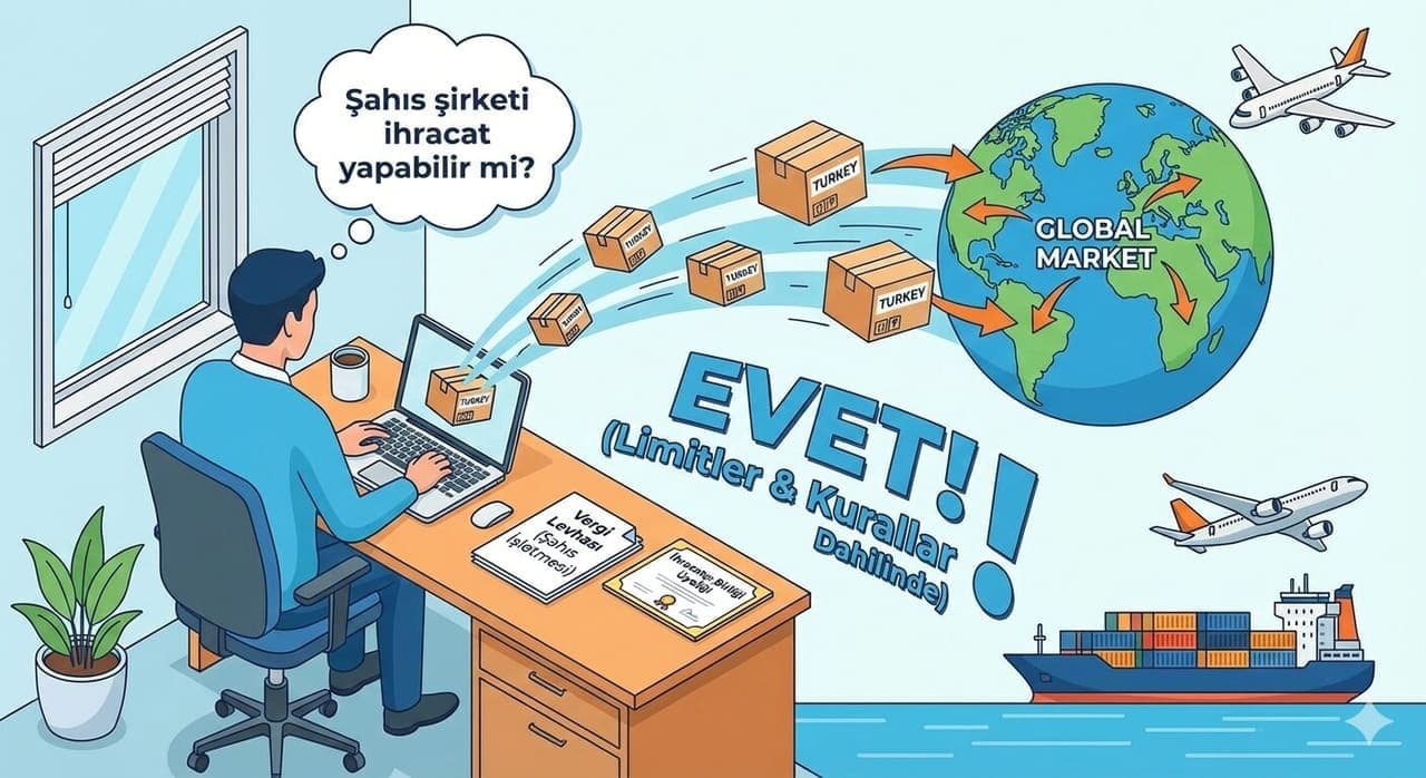 Şahıs Şirketi İhracat Yapabilir mi? Limitler ve Yasal Süreçler
