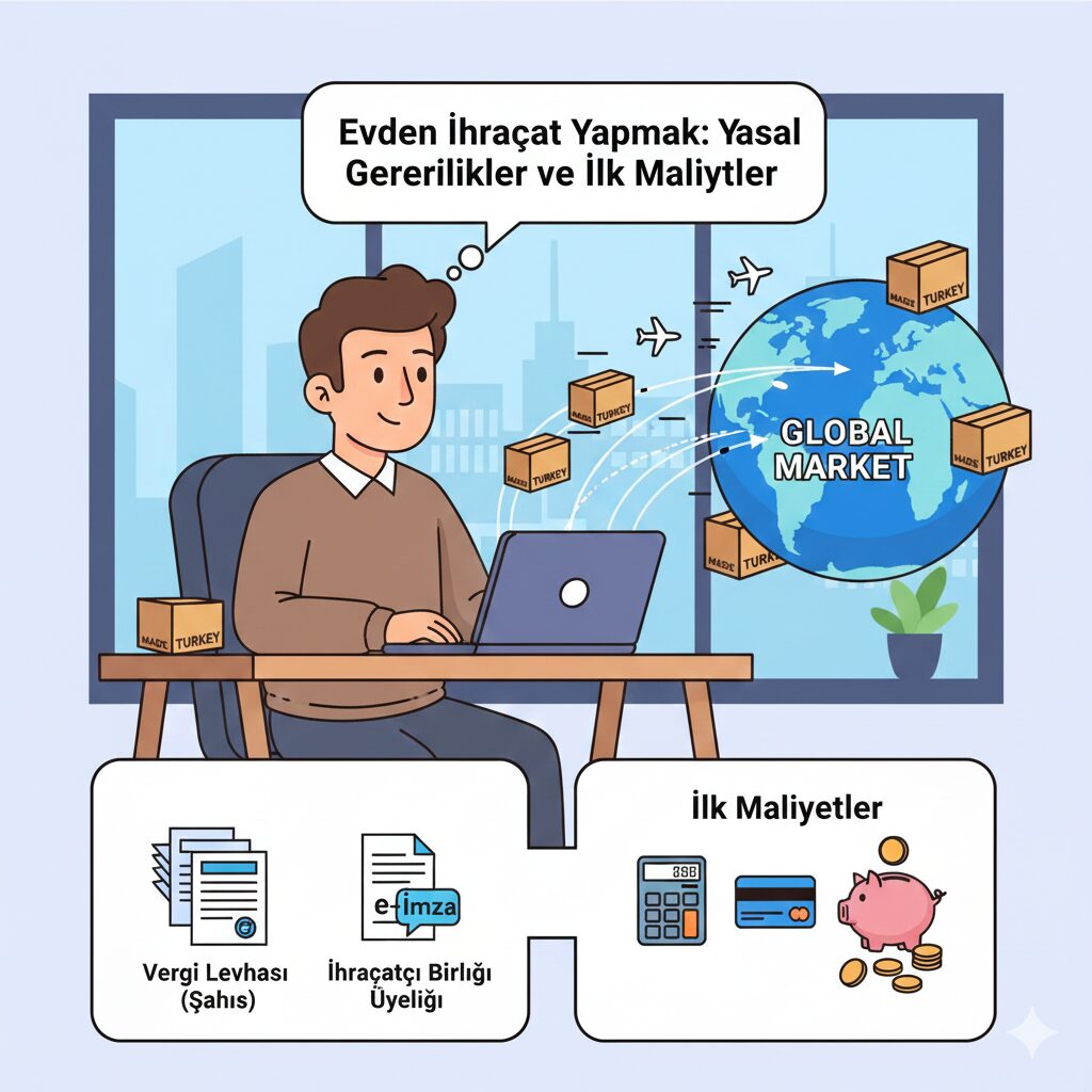 Evden ihracat yapmak